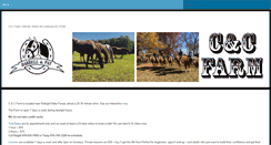 Desktop Screenshot of candcfarm.com